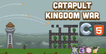 Catapult Kingdom War - HTML5 Game - C3P