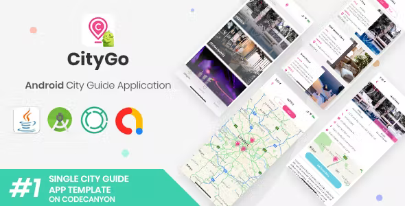 CityGo - Android Single City Guide Store Finder Application