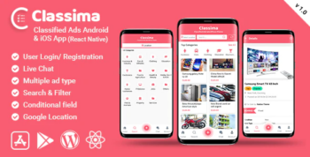 Classima - Classified ads Android & iOS App