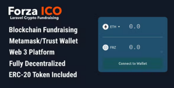 Forza ICO - Laravel CMS - Crypto ERC-20 Pre-Sale CMS (Crypto Fundraising)