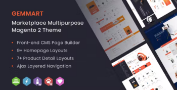 GemMart - Marketplace Multipurpose Magento 2 Theme
