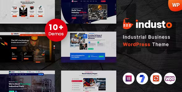Industo - Industrial Industry & Factory
