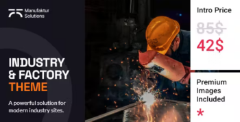 Manufaktur Solutions - Industry and Factory Theme