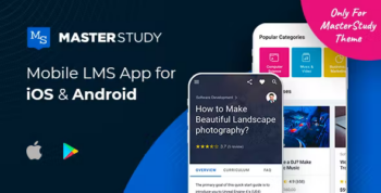 MasterStudy LMS Mobile App - Flutter v.3 iOS & Android
