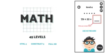 Math - HTML5 Game (Construct3)