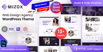 Mizox - Web Design Agency WordPress