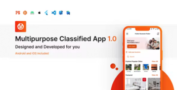 PSX Multipurpose Classified Flutter App with Laravel Admin Panel