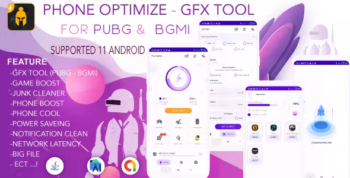 Phone Optimize - GFX Tool For PUBG and BGMI - RAM Boost - Game Booster