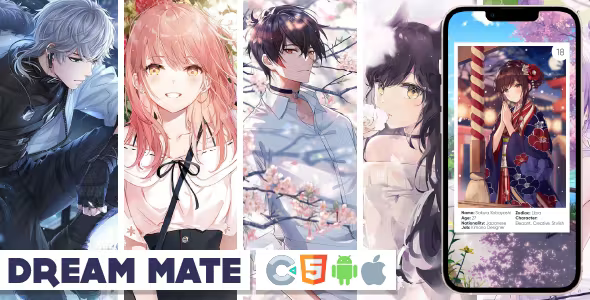 Premium Game - Anime Dreammate - HTML5,Construct3