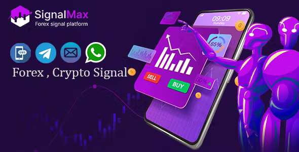 SignalMax - Trading & Forex , Crypto Signal Notifier Subscription based Platform