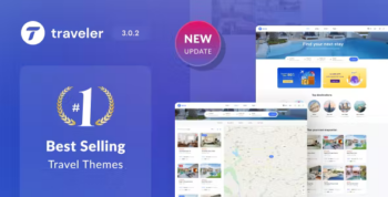 Traveler - Travel Booking WordPress Theme