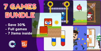 7 Games Bundle #2 - HTML5 Games | Construct 2 & 3
