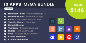 Android Mega Bundle - 10 Premium App Templates