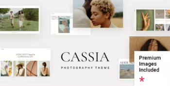 Cassia - Photography Portfolio Theme