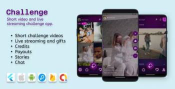 Challenge(IOS and Android) - Videos, Livestreaming with 2 participants, Audio room (9 broadcasters)