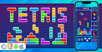 Premium Game - Master Tetris - HTML5,Construct3