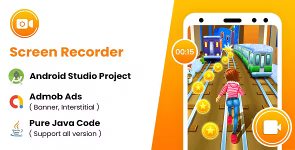 Screen Recorder App with Admob - Android