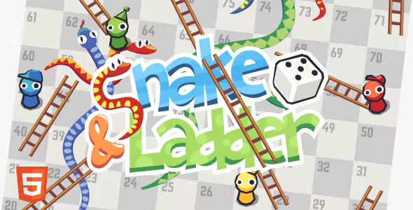 Snake and Ladder - HTML5 Board Game