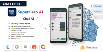 SuperHero AI - ChatGPT Open AI Android and iOS App With Flutter