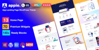 Appie app landing page