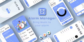 Alarm Manager - Simple Alarm Clock - Easy Alarm Management - Smart Alarm - Timer Alarm Clock
