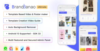 BrandBoost Ultimate - Animated Video & Festival Poster Maker, Brands.live Clone