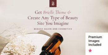 Brielle - Beauty Salon and Cosmetics Theme