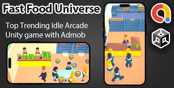 Fast Food Universe - Unity Game | Admob