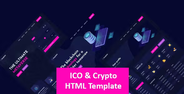 Graphbit - ICO & Crypto Bootstrap HTML Template