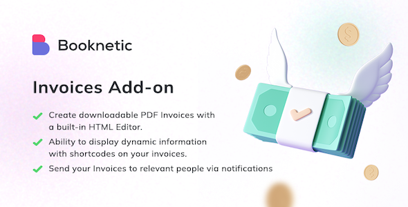 WordPress Appointment Booking Plugin with Invoice Functionality - Addons Booknetic