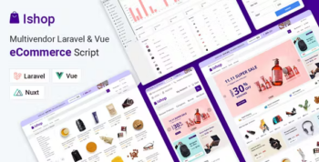 Ishop - Multivendor Laravel & Vue eCommerce CMS [Regular Version]