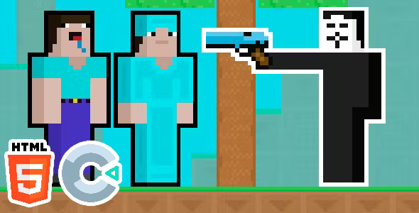 Noob vs Pro Help Hacker - HTML5 Game - Construct 3