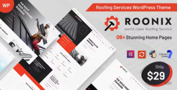Roonix - Roofing Services WordPress