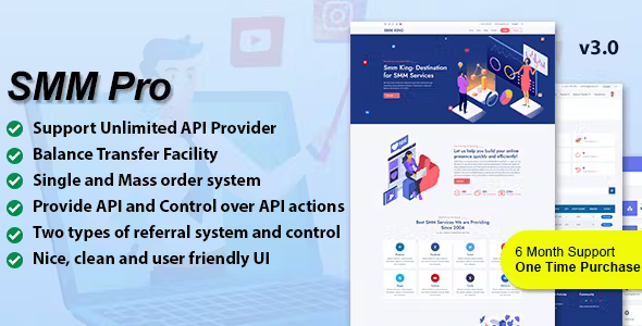 SMM Pro - Advanced Social Media Marketing CMS