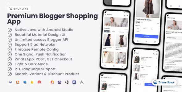 Shopline - Premium Blogger Shopping App