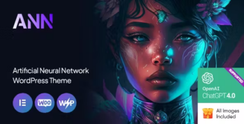 AI ANN - AI Artificial Intelligence Startup & Technology WordPress Theme