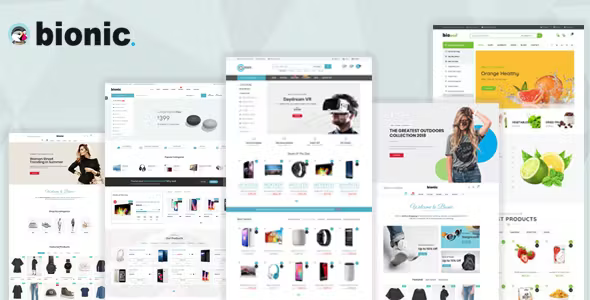 Bionic - Multi-Purpose Store Responsive Prestashop Theme V1.6 & V1.7