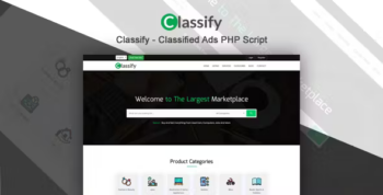 Classify - Classified Ads PHP Script