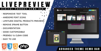 LivePreview - Theme Demo Bar for WordPress