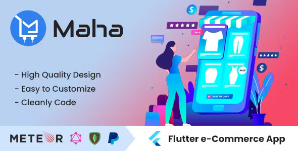 Maha - Ecommerce Flutter App