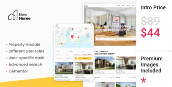 NewHome - Real Estate WordPress Theme