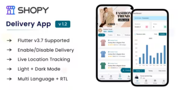 Shopy - Delivery Flutter App