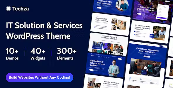 Techza - IT Solutions & Technology WordPress Theme