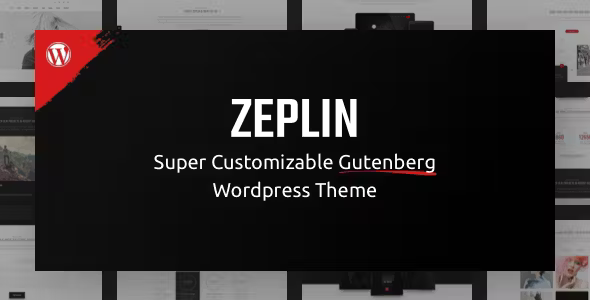 Zeplin | Creative WordPress Theme