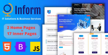 nform - IT Solutions & Business Services Web Template