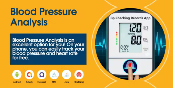Blood Pressure Analysis - Admob Ads | Facebook Ads| AppLovim Ad