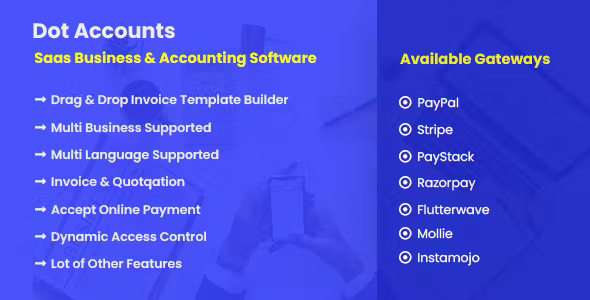 Dot Accounts - SaaS Business & Accounting Software