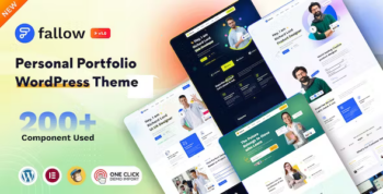 Fallow – Personal Portfolio WordPress Theme