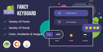 Fancykeboard - Solid, Gradients & Images Keyboard For All Media Chat