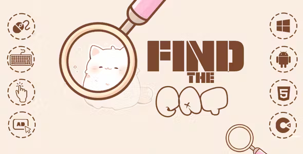 Find The Cat - Hidden Object - Casual - Admob - Construct 3